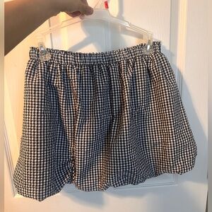 By Together Jessie Gingham Bubble Skort